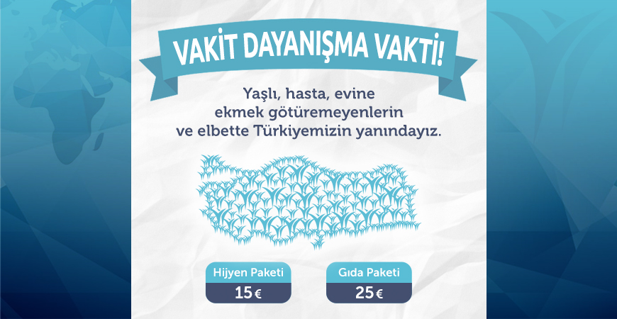 Vakit Dayanışma Vakti!