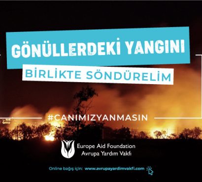 Türkiye’deki Yangın İçin Acil Yardım Kampanyası