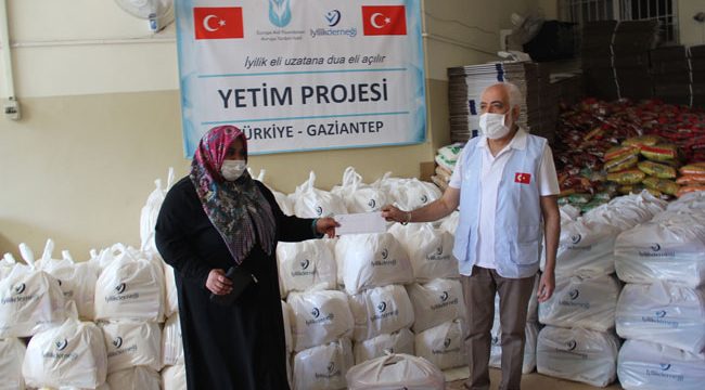 yetimlere yardım projesi gaziantep