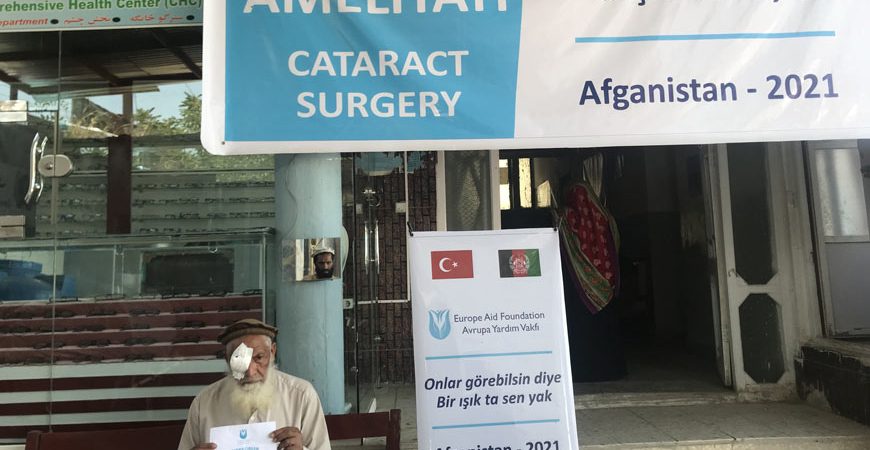 katarakt ameliyatı yardımı - afganistan ve somali