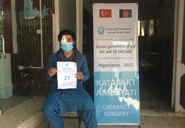 katarakt ameliyatı yardımı - somali ve afganistan