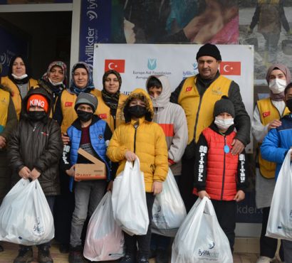 Maraşlı Çocuklarımızdan Bağışçılarına Selam Getirdik