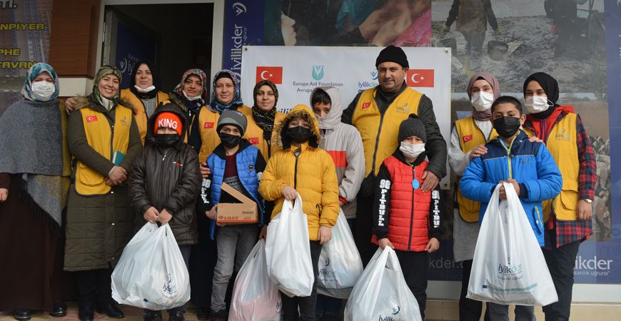 Maraşlı Çocuklarımızdan Bağışçılarına Selam Getirdik